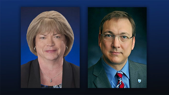 Kathi Griffin and Dan Montgomery