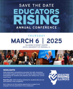 Save the Date - Educators Rising 2025