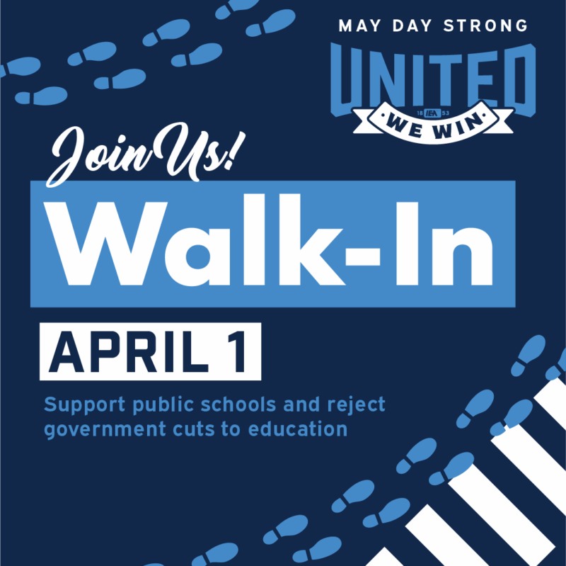 April 1 Walk-In